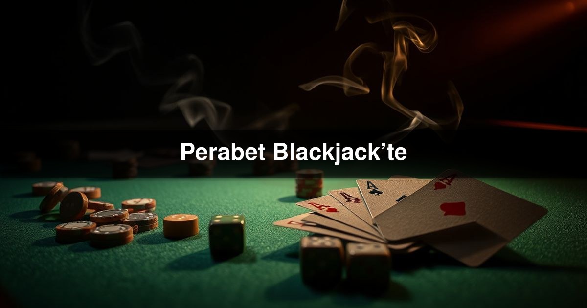 Perabet Blackjack’te